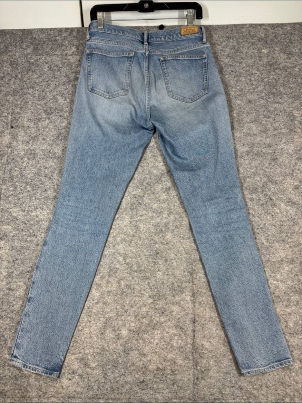 Vintage Polo Ralph Lauren Tompkins Mid Rise Skinny Jeans Light Wash Size 29 - Picture 11 of 16